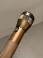 Maglite zaklamp - 4 batterijen - Bronskleurig, Ophalen of Verzenden, Gebruikt, Batterij