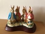 Beatrix Potter Beeldje Peter Rabbit en Flopsy Bunnies Ltd.Ed, Verzamelen, Beelden en Beeldjes, Ophalen of Verzenden, Zo goed als nieuw