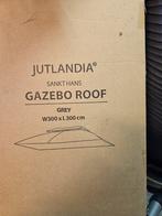 Jutlandia Sankt Hans Gazebo roof Grey 300x300, Ophalen of Verzenden, Nieuw, Minder dan 5 meter