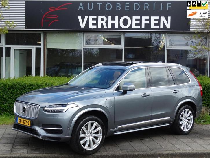 Volvo XC90 2.0 T8 Twin Engine AWD Inscription - 7 PERS - PAN, Auto's, Volvo, Bedrijf, Te koop, XC90, 4x4, ABS, Achteruitrijcamera