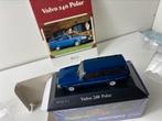 1/43 volvo 240 POLAR-met magazine-volvo series, Ophalen of Verzenden, Zo goed als nieuw, Auto, Overige merken