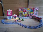 Hello Kitty Treinstation Unico Plus/duplo Sint tip!, Kinderen en Baby's, Speelgoed | Bouwstenen, Ophalen, Zo goed als nieuw, Overige merken