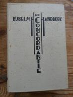 Bijbelsch handboek en concordantie met enige kaarten, Ophalen of Verzenden, Gelezen, Christendom | Protestants