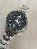 Seiko Sportura Sportura Pilot Chronograph, Sieraden, Tassen en Uiterlijk, Horloges | Heren, Ophalen, Staal, Zo goed als nieuw
