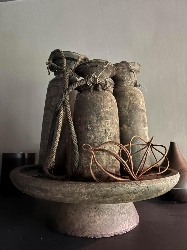 Hoffz kruiken, 3 stuks, Huis en Inrichting, Woonaccessoires | Vazen, Zo goed als nieuw, Overige kleuren, Minder dan 50 cm, Overige materialen