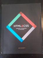 Jon Duckett - HTML en CSS - websites ontwerpen en bouwen, Ophalen of Verzenden, Zo goed als nieuw, Jon Duckett