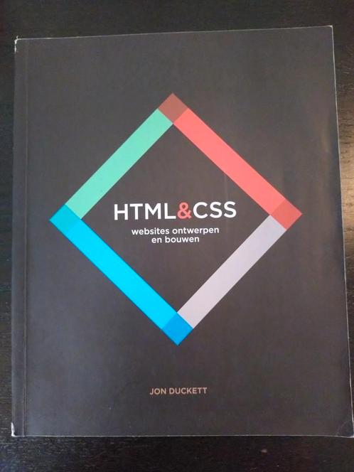 Jon Duckett - HTML en CSS - websites ontwerpen en bouwen, Boeken, Informatica en Computer, Zo goed als nieuw, Ophalen of Verzenden