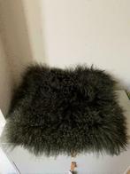 Nordal - Kussenhoes Lamswol 40x40 cm Donkergroen nieuw, Huis en Inrichting, Woonaccessoires | Kussens, Ophalen of Verzenden, Nieuw