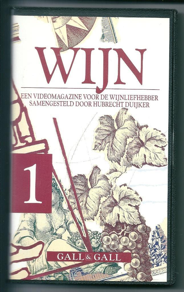 Videomagazine voor de wijnliefhebber door Hubrecht Duijker., Boeken, Kookboeken, Nieuw, Overige gebieden, Verzenden