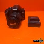 Canon EOS 450D + lens EFS 18-55 mm. in nette staat, Audio, Tv en Foto, Fotocamera's Digitaal, Zo goed als nieuw