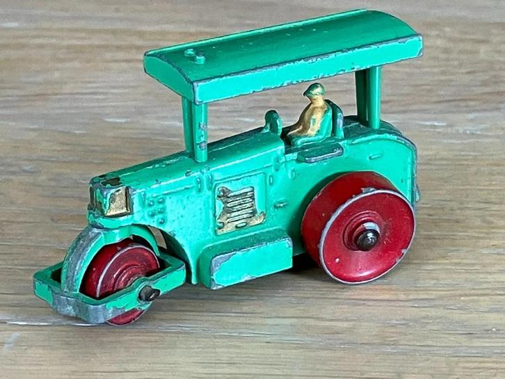 Matchbox Moko Lesney 1 A - Diesel Road Roller / Wals ca 1953, Hobby en Vrije tijd, Modelauto's | Overige schalen, Gebruikt, Overige typen
