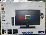 MT Logic 56cm LED TV met DVD Speler, Audio, Tv en Foto, Televisies, Overige merken, 50 Hz, Ophalen of Verzenden, 40 tot 60 cm
