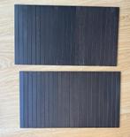 2 IKEA Rödeby zwarte bladen voor armleuning bank, Ophalen, Gebruikt