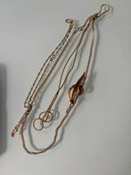 Lotje gouden sieraden, Ophalen of Verzenden, Zo goed als nieuw, Goud