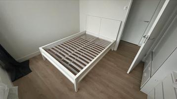 IKEA Skorva tweepersoonsbed 140x200 + optional free mattress
