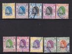 X96A) Hongkong 10x B.of E. stamp duty 10x zeldzaam, Ophalen of Verzenden, Buitenland