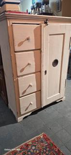 Antieke Spekkast/Droogkast - Handgemaakt, Ophalen