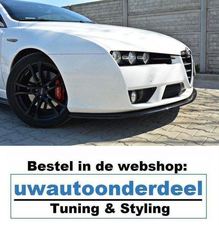 Spoiler Voorspoiler Lip Splitter Voor Alfa Romeo Brera, Auto diversen, Tuning en Styling, Verzenden