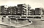 Groeten uit Meppel - Troelstraplein met Speelvijver - auto v, Verzamelen, Ansichtkaarten | Nederland, Ophalen of Verzenden, 1920 tot 1940