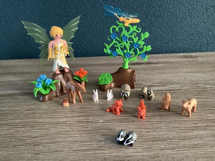 Playmobil Fee Melodie met Bosdieren - Set 5451, Kinderen en Baby's, Speelgoed | Playmobil, Zo goed als nieuw, Ophalen of Verzenden