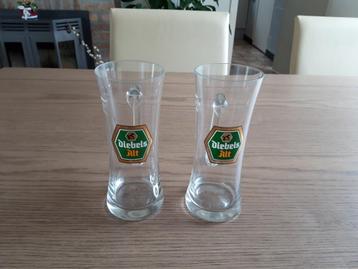 Diebels Alt bierglazen beschikbaar voor biedingen