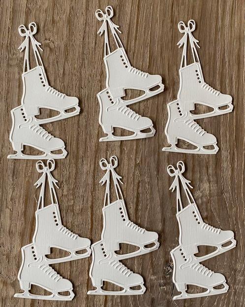 Stansjes 6 stuks, Hobby en Vrije tijd, Kaarten | Zelf maken, Zo goed als nieuw, Overige typen, Kerst, Ophalen of Verzenden