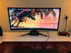 BenQ XR3501 35" Curved ultrawide 144hz, Computers en Software, Monitoren, Gebruikt, 101 t/m 150 Hz, Curved, VA