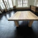 Houten Salontafel van €449,- naar €149,-, Huis en Inrichting, Tafels | Salontafels, 100 tot 150 cm, Eikenhout, Zo goed als nieuw
