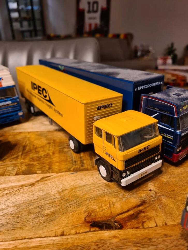 DIV DAF MINIATUREN 1:50, Hobby en Vrije tijd, Modelauto's | 1:50, Zo goed als nieuw, Bus of Vrachtwagen, Lion Toys, Ophalen of Verzenden