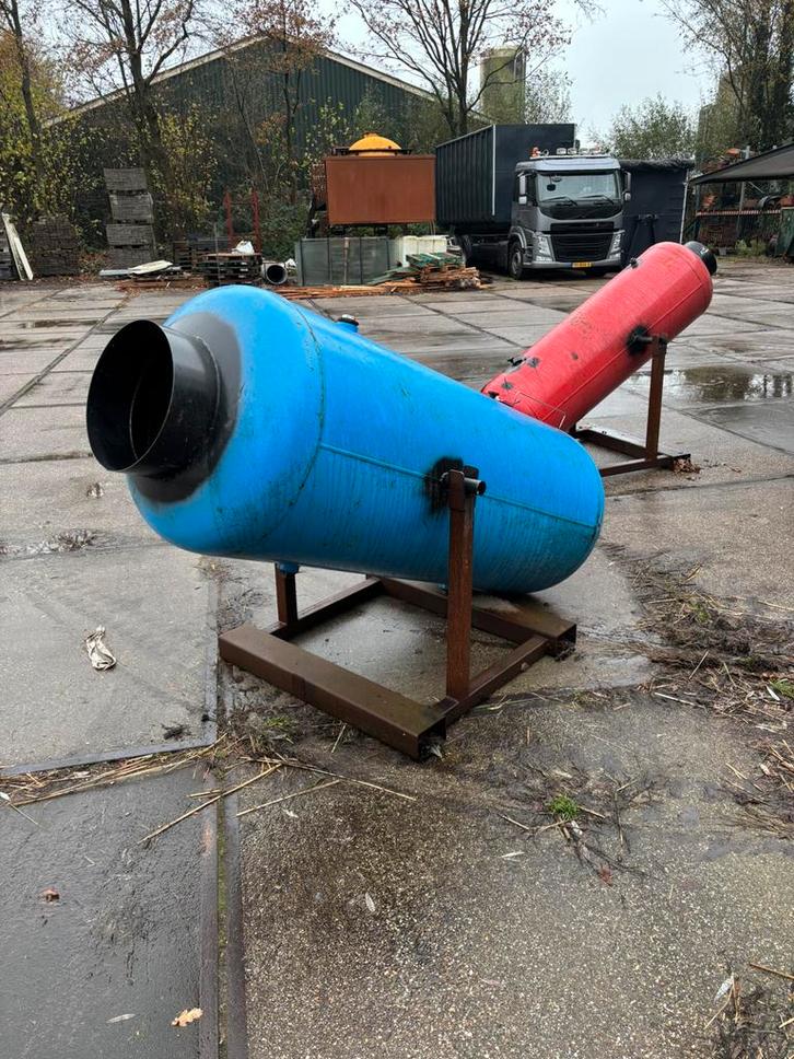 Carbid kanon set, Doe-het-zelf en Verbouw, Buizen en Afvoer, Overige typen, Overige materialen, 6 meter of meer, 80 mm of meer