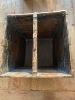 Antieke robuuste  houten rijstbak, Ophalen of Verzenden