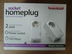 NIEUW in DOOS !! SITECOM 2-pack Socket Homeplug, Ophalen of Verzenden, Nieuw