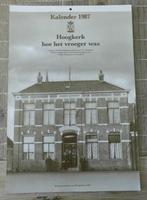 Kalender met afbeeldingen van oude ansichten, Hoogkerk, 1987, Verzamelen, Ansichtkaarten | Nederland, Ophalen of Verzenden, Ongelopen