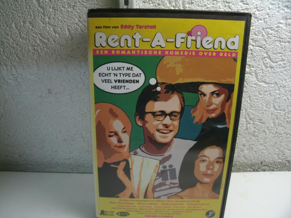 vhs 71b rent a triend gr, Alle leeftijden, Ophalen of Verzenden, Zo goed als nieuw, Actie en Avontuur