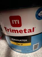 Emmer Trimetal Magnatex 9010 - 10 Liter, Doe-het-zelf en Verbouw, Verf, Beits en Lak, Ophalen, Overige kleuren, 5 tot 10 liter