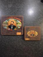 Oude sigaren niet meer om te roken, Verzamelen, Rookartikelen, Aanstekers en Luciferdoosjes, Ophalen of Verzenden, Gebruikt, Tabaksdoos of Verpakking