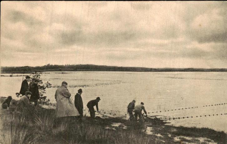 De Flaas - Vissen - Het landgoed De Utrecht, Verzamelen, Ansichtkaarten | Nederland, Ongelopen, Utrecht, Voor 1920, Ophalen of Verzenden