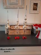 jaren 60 Kerstpiek glas ❤️🌲❤️, Ophalen of Verzenden, Zo goed als nieuw, Kerst