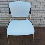 Mooie kantinestoel van stevig materiaal, Ophalen, Wit, Vijf, Zes of meer stoelen