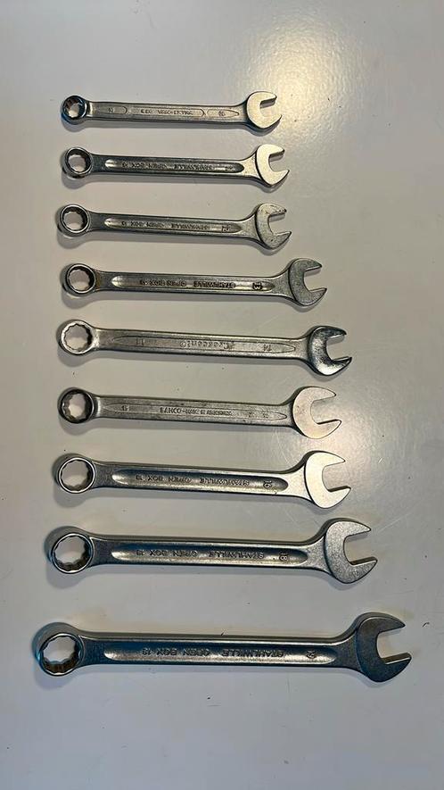Steekringratelsleutels. 11 stuks., Doe-het-zelf en Verbouw, Gereedschap | Handgereedschap, Zo goed als nieuw, Ophalen of Verzenden