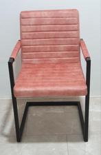 Eetkamerstoel Lofty - PINK (2 stoelen), Nieuw, Twee, Stof, Ophalen