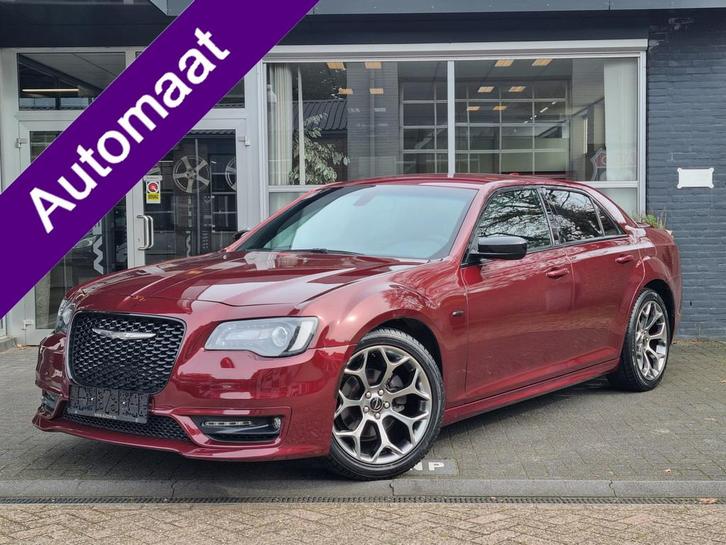 Chrysler 300C 3.6 V6 Burgundy Sport / LEDER / STOELVERW / BE, Auto's, Chrysler, Bedrijf, Te koop, 300C, ABS, Airbags, Airconditioning
