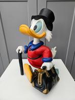 Disney Dagobert Duck beeld, 50 cm, Verzamelen, Disney, Ophalen, Donald Duck, Zo goed als nieuw, Beeldje of Figuurtje