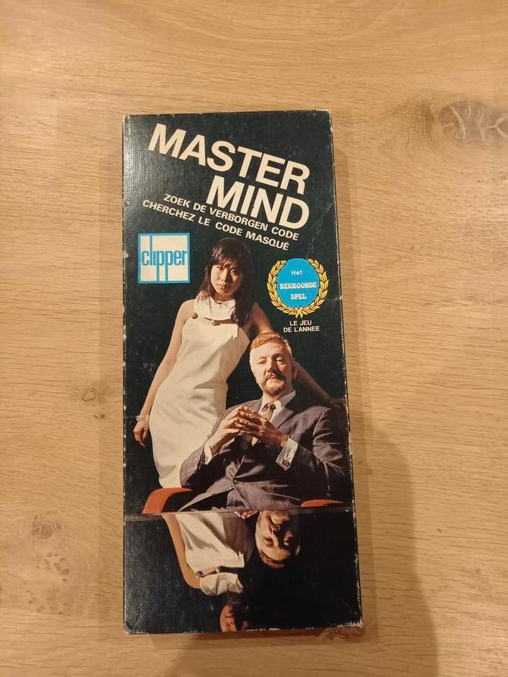 Mastermind Bordspel - Code kraken!, Hobby en Vrije tijd, Gezelschapsspellen | Bordspellen, Gebruikt, Een of twee spelers, Ophalen of Verzenden