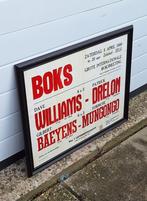Toffe boksposter, boks affiche van wedstrijden uit 1980👊, Ophalen, Gebruikt, Overige, .