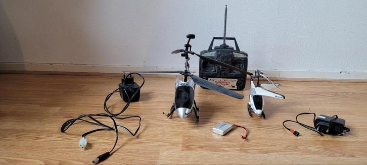 Elektrische Speelgoed Helikopters, Kinderen en Baby's, Speelgoed | Buiten | Voertuigen en Loopfietsen, Gebruikt, Overige typen