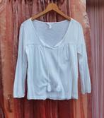 Springfield witte boho top shirt tuniek S M, Wit, Springfield, Ophalen of Verzenden, Zo goed als nieuw