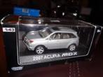 HONDA ACURA MDX 2007 MOTORMAX SILVER MET.1/43 MINT EN BOXED, Hobby en Vrije tijd, Modelauto's | 1:43, Ophalen of Verzenden, Nieuw