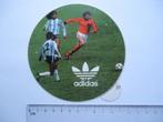 sticker oud ADIDAS kicksen WIM JANSEN Feijenoord WK 1978, Verzamelen, Ophalen of Verzenden, Zo goed als nieuw, Bedrijf of Vereniging