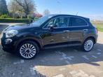 Fiat 500X 1.4  Turbo Multiair 140 Lounge Zwart, Auto's, Voorwielaandrijving, USB, 4 cilinders, Zwart